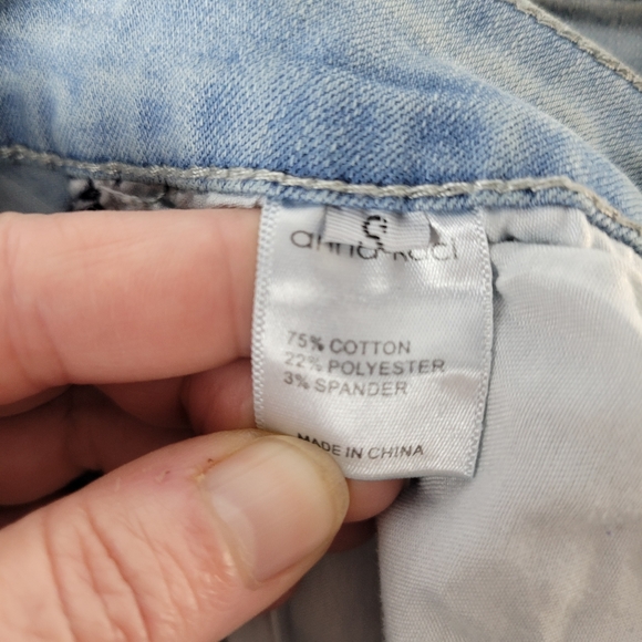 NWT Anna-Kaci Light Blue Chambray/Denim Button front skirt size Small - Picture 5 of 9